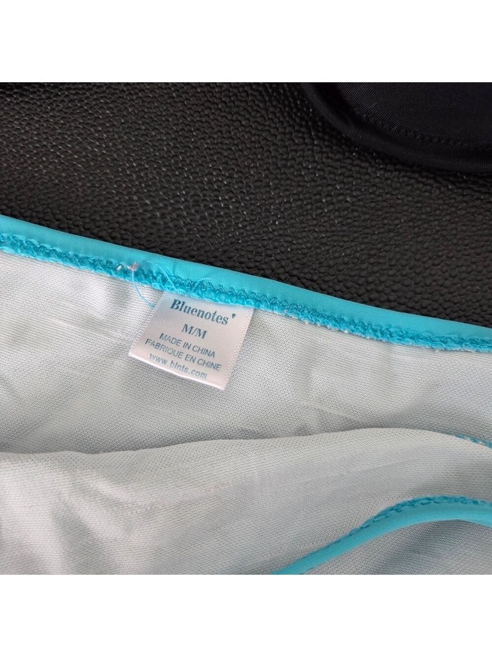 Victoria Secret & Bluenotes Black and Aqua Bikini Set - Picture 2 of 4